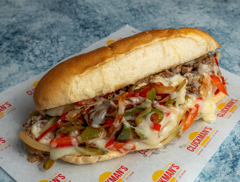 Sag Cheese Steak $16.50